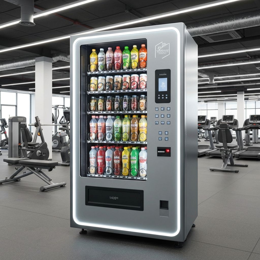 Distributeur automatique moderne Smash Box